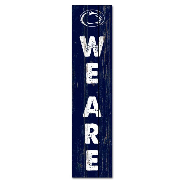 porch leaner sign Athletic Logo We Are